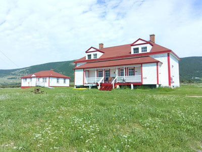 Lightkeepers house
                  now a B&B