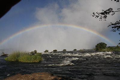 Victoria falls rainbow
