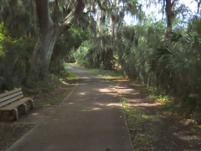 Jekyll Island path
