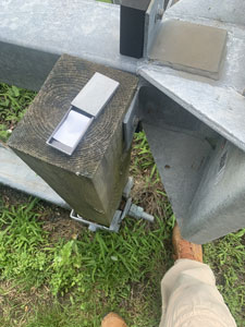 Geocache along the road