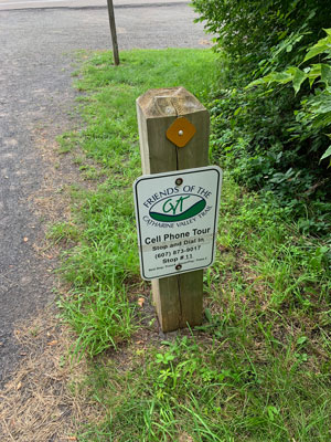 Catherine Valley Rail Trail
        sign