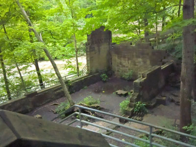 Old abandoned hydro powered
        electrical Generating station
