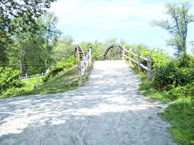 Path over Whipple Bridge