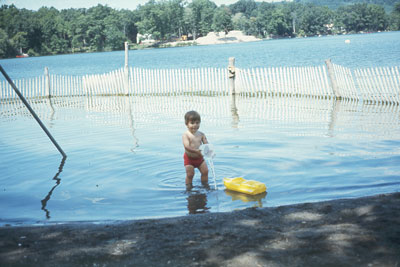 Richard at Sylvan lake 1970 or 72