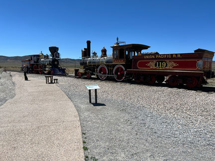 East
        Meets West at Golden Spike