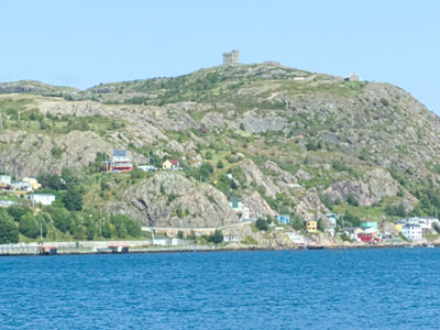 Signal Hill from Town Harbor