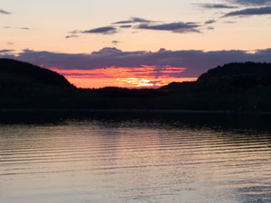 Sunset at Back harbor Twillingate, NL