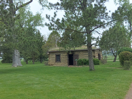 Cody's first ranch
        cabin