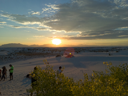 Sunset
        Walk White Sands