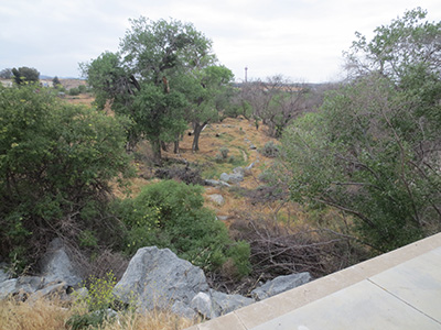 wash next
        to trail