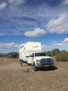 Debby in Quartzsite, AZ