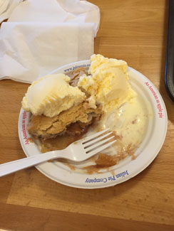 Julian Pie Co Apple
        Pie and ice cream