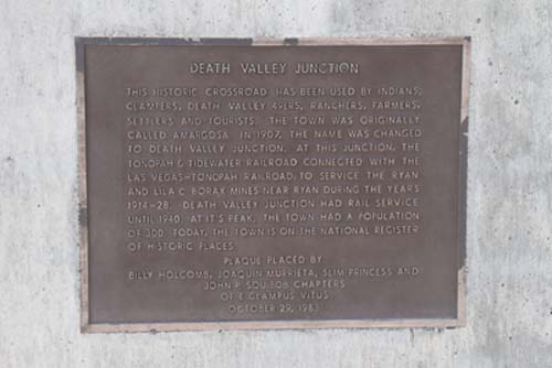 Death Valley
        Junction