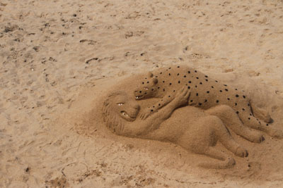 sand sculpture