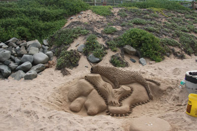 sand sculputure