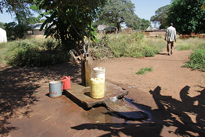 water in village